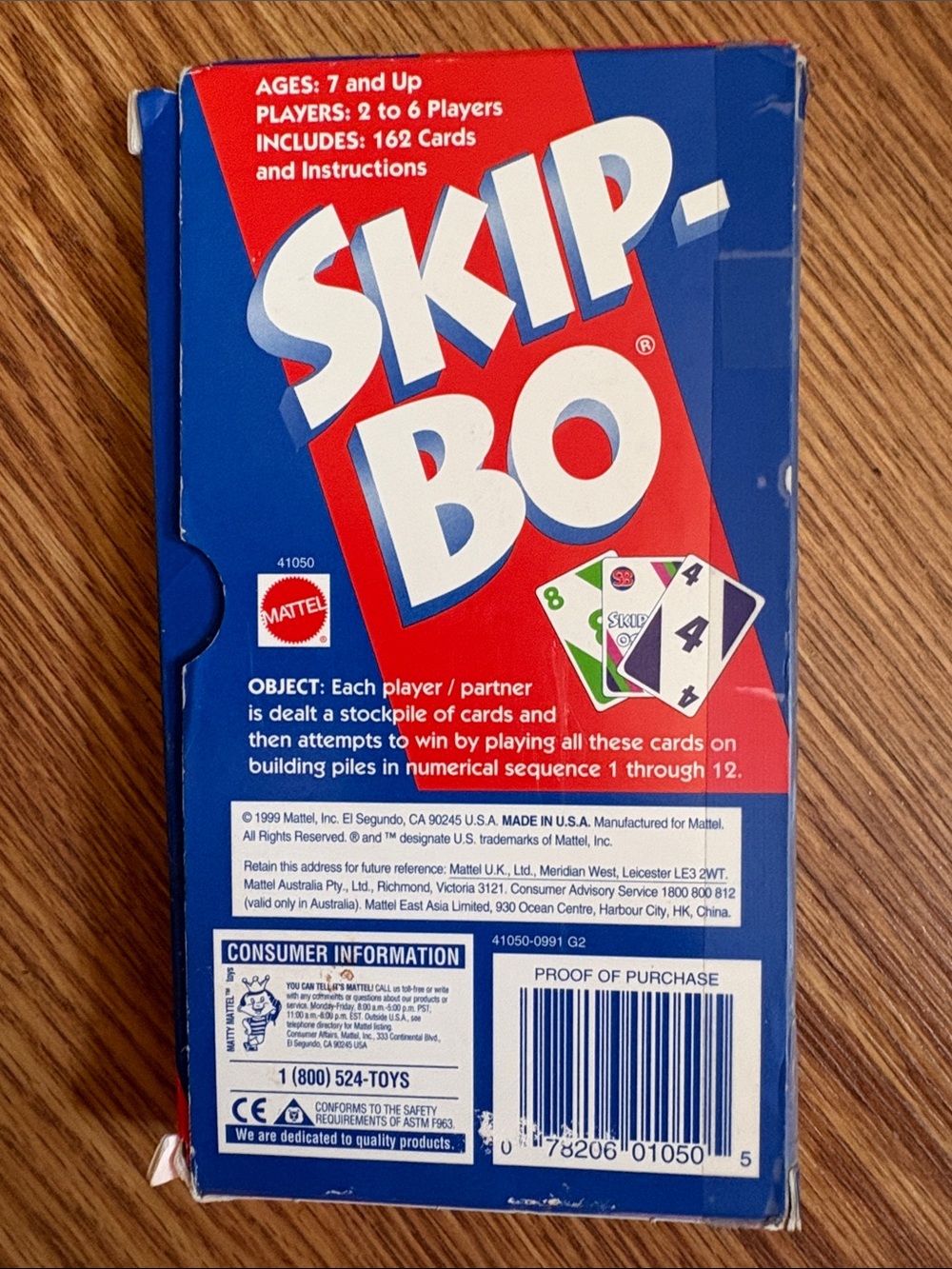 Skip-Bo Card Game - Picture 2 of 6